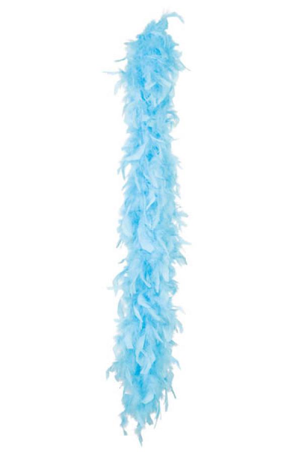 Boa en plumes 1.80m 45-50g turquoise