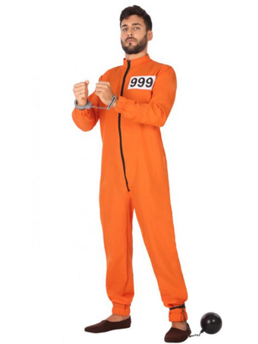 Combinaison prisonnier orange taille M/L