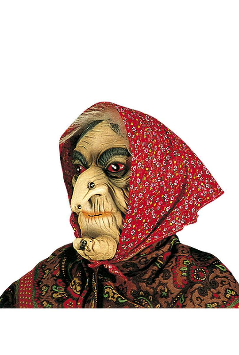 Masque souple sorcière avec foulard