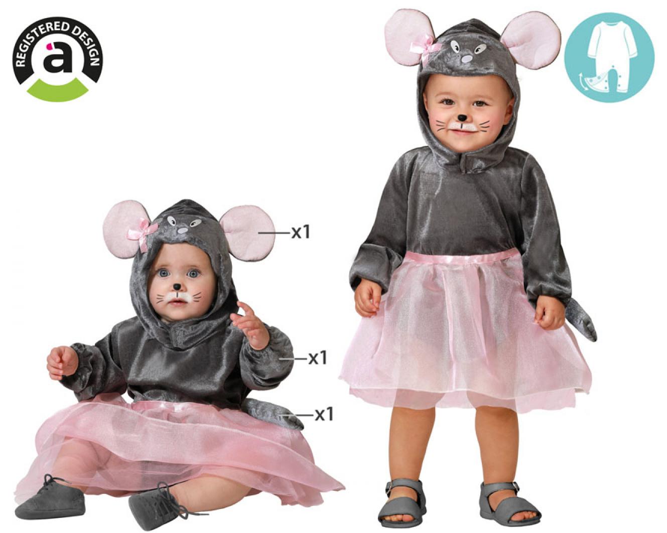 Robe souris bébé taille 1/2 an
