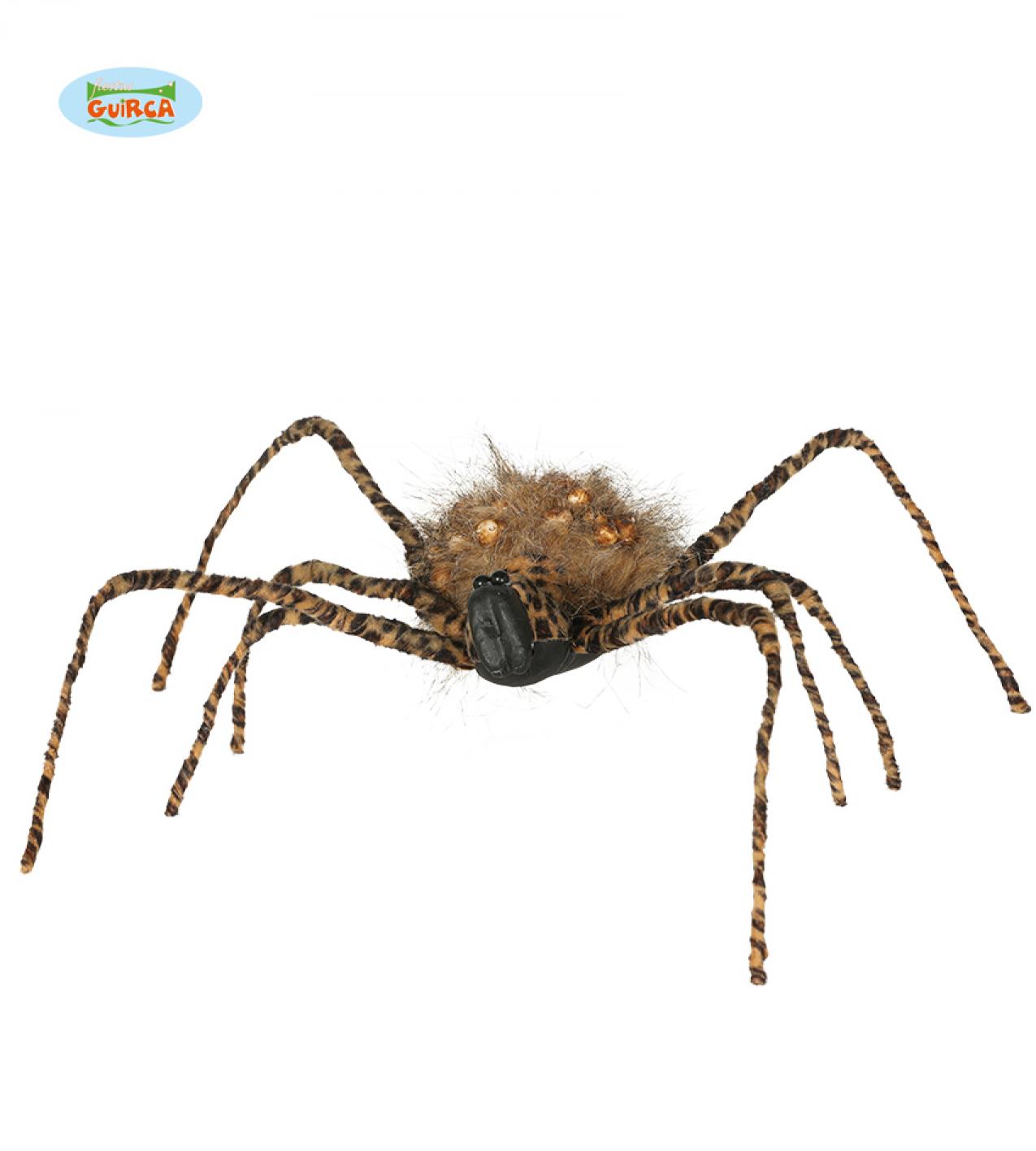 Araignée tigre avec ses oeufs 50cm