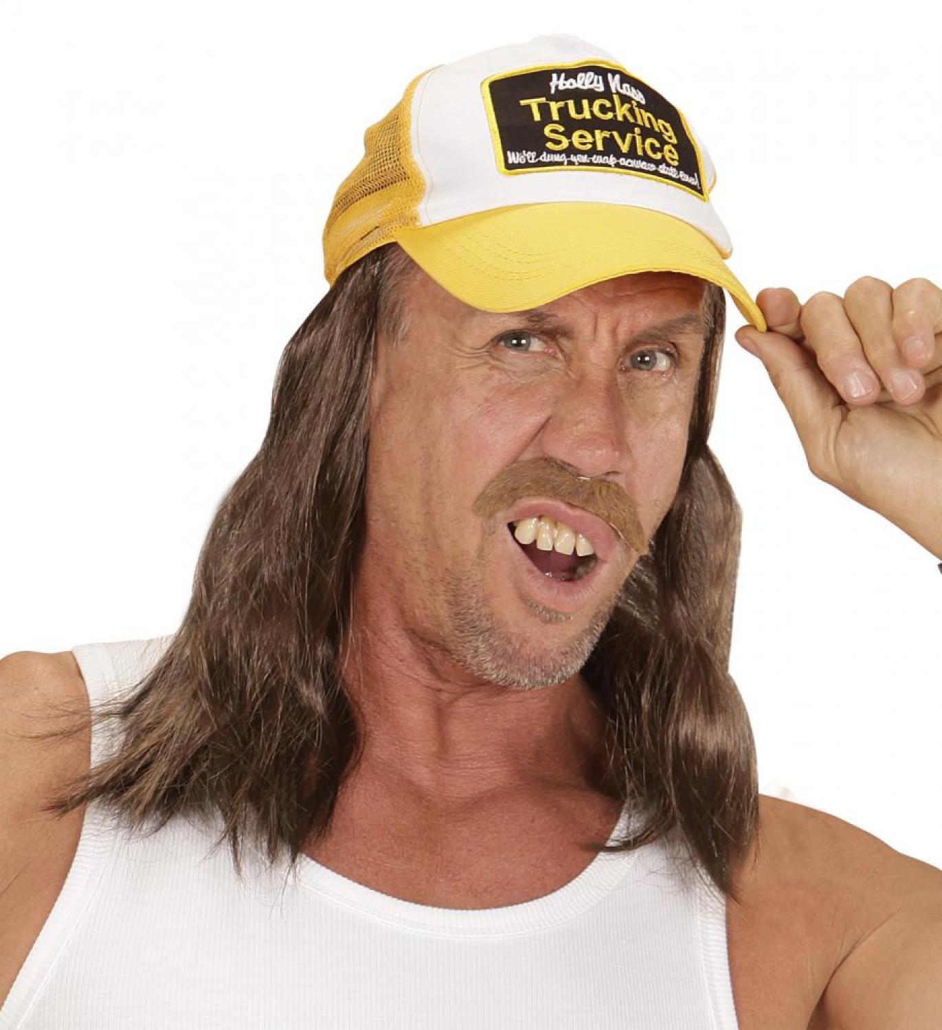 Casquette de beauf avec cheveux