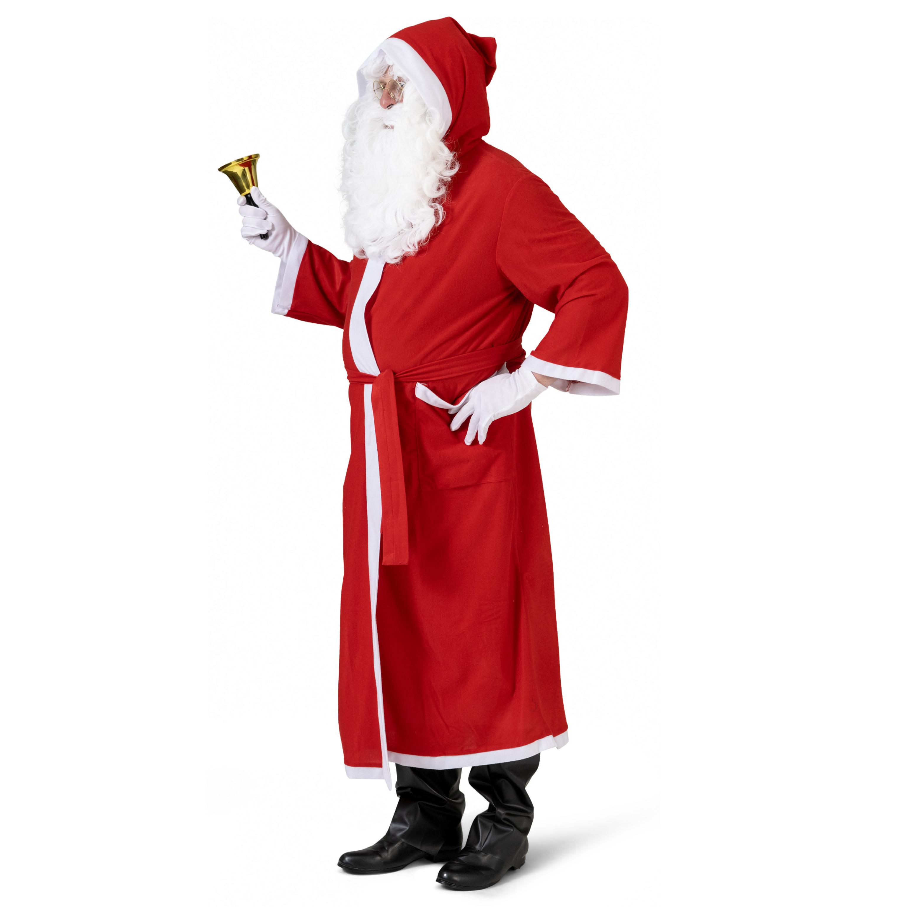 Manteau de père Noël en polyester