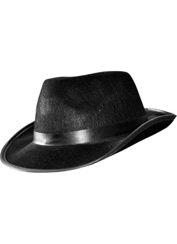 Chapeau borsalino feutrine noir