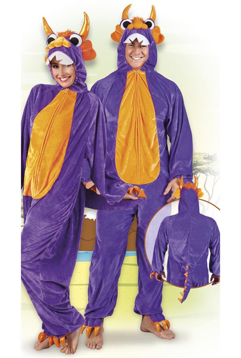 Monstre violet taille M/L