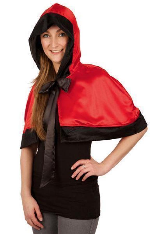 Cape chaperon rouge taille L