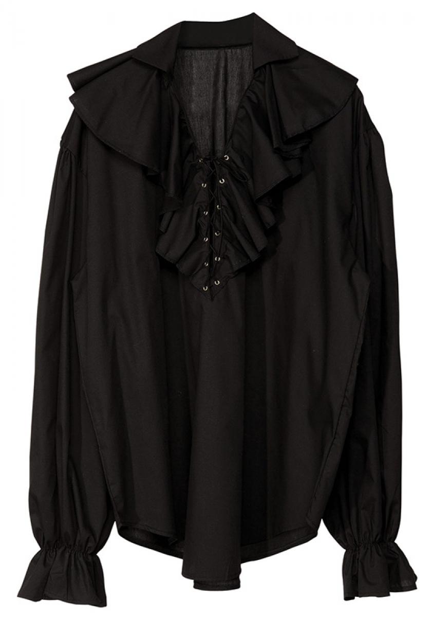 Chemise pirate noire