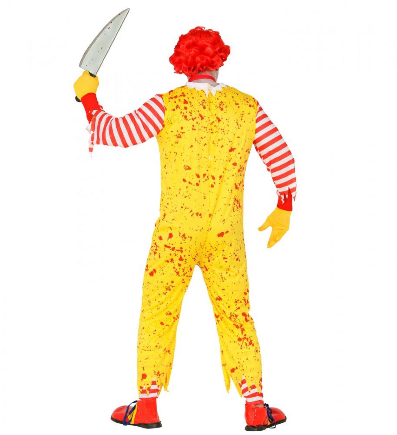 Clown fast food tueur taille XL