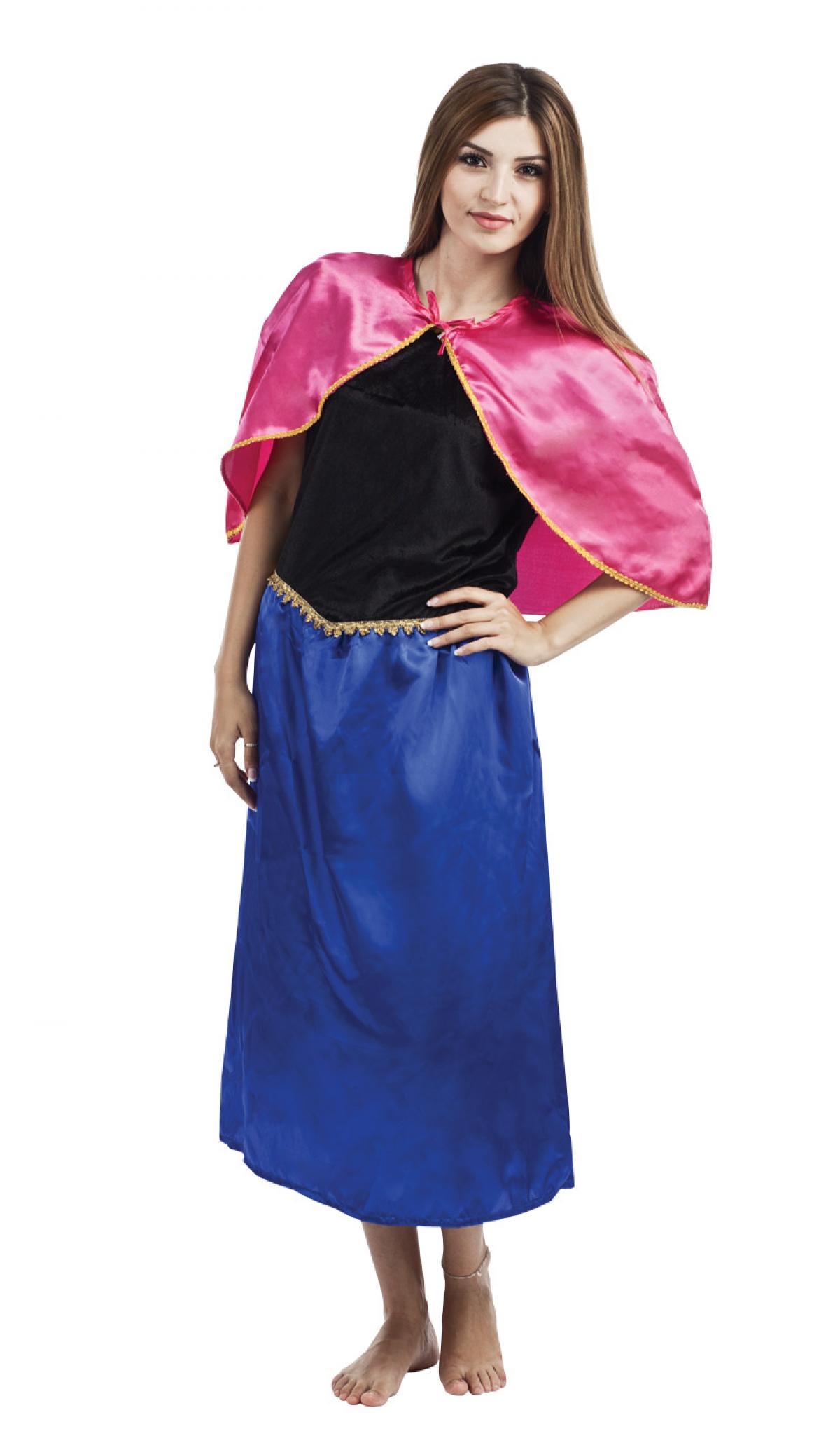 Reine des glaces bleu et rose taille M/L