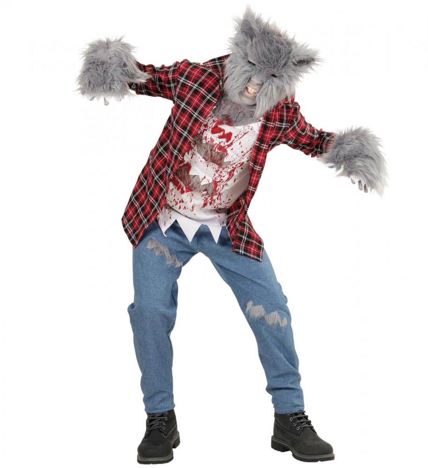 Loup garou enfant taille 11/13 ans