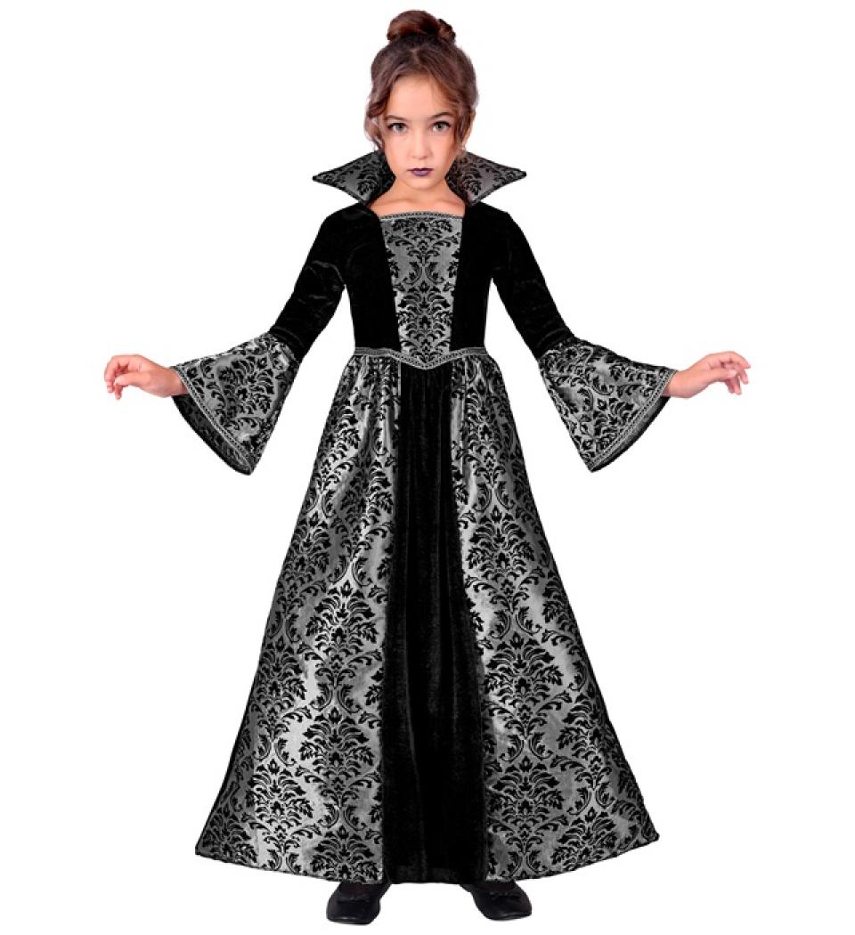 Vampire fille grise taille 5/7 ans