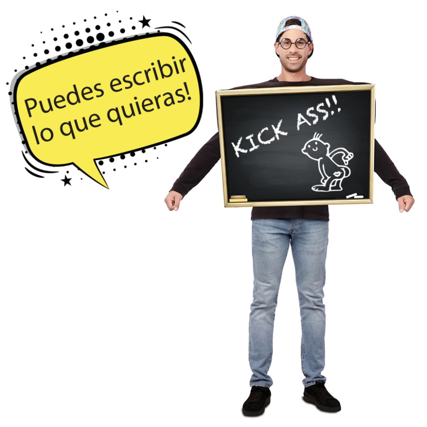 Poncho tableau noir personnalisable