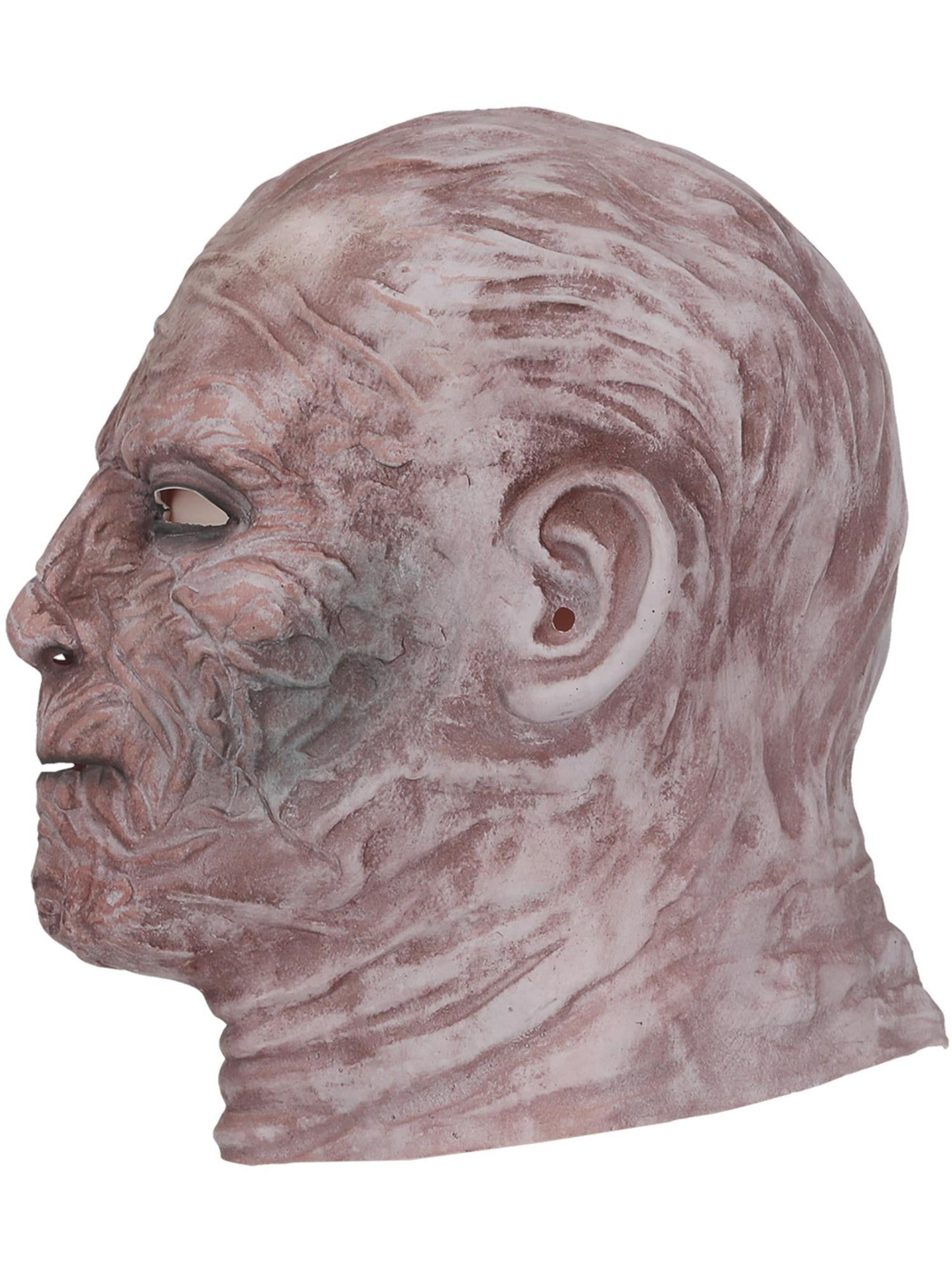 Masque de momie ou de zombie en latex, intégral