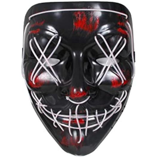 Masque lumineux la purge blanc