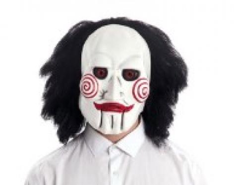 Masque de marionnette type Saw adulte latex