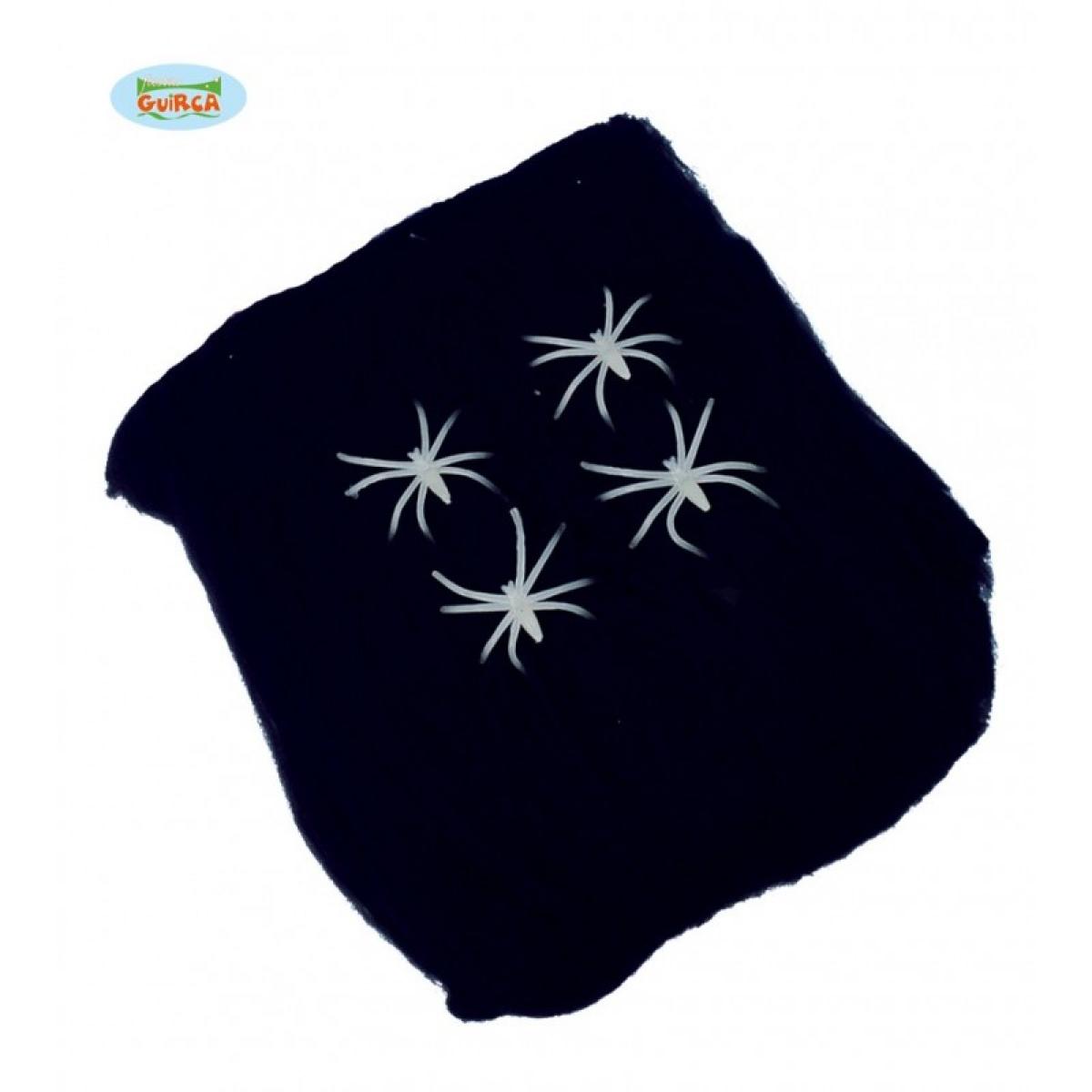 Toile d'araignée noire 60gr