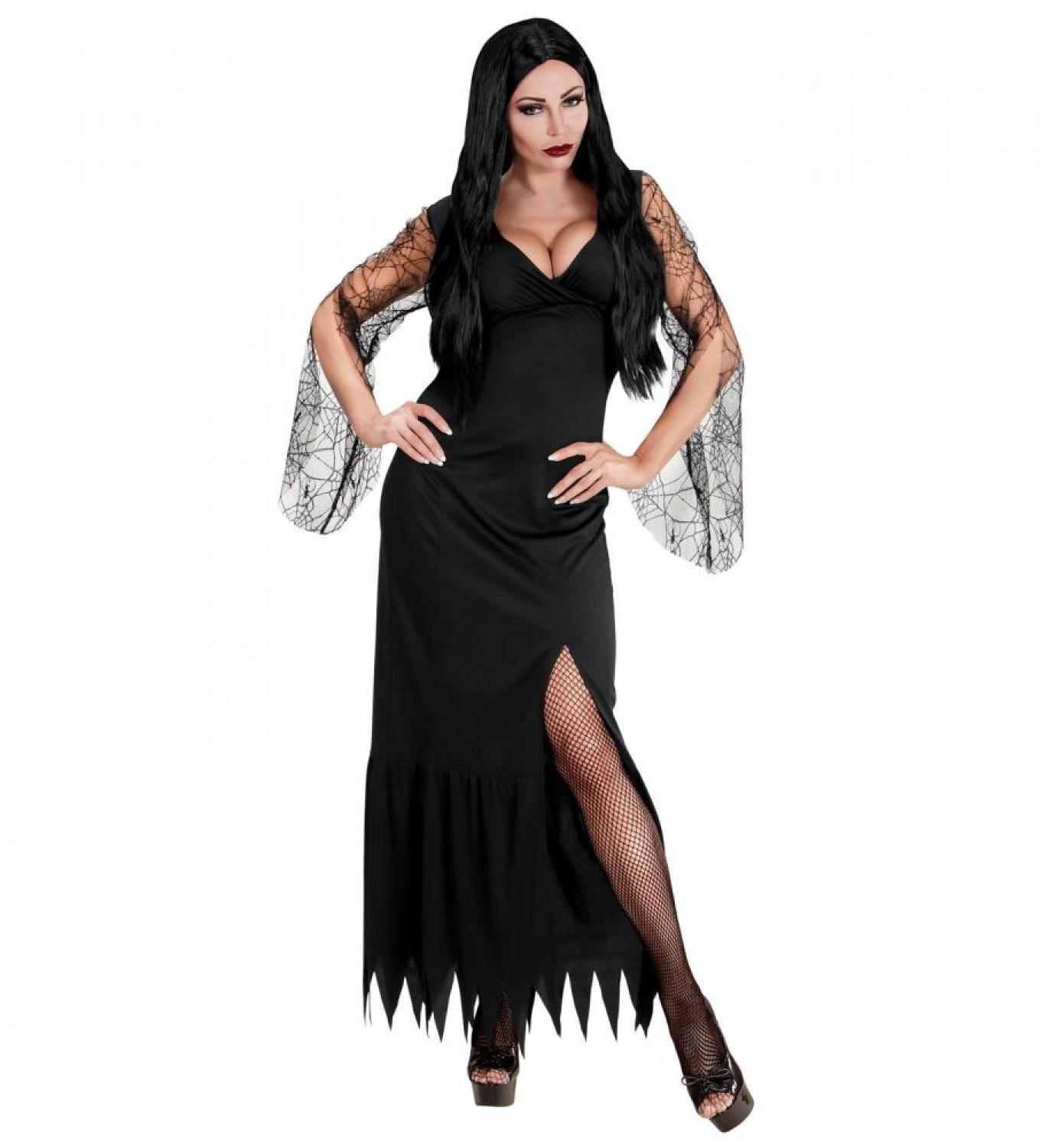 Robe de veuve noire taille L