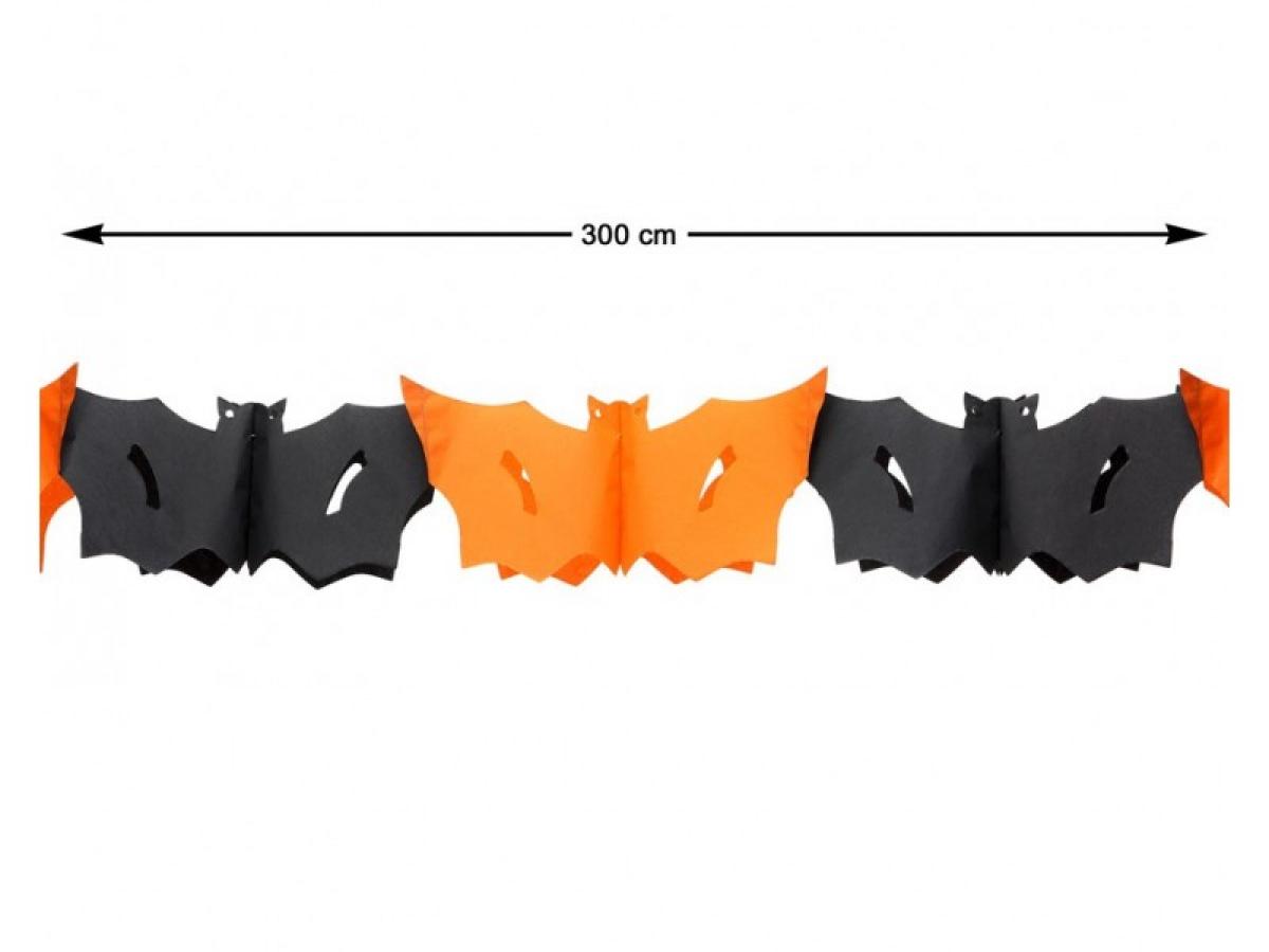 Guirlande chauve-souris 3m