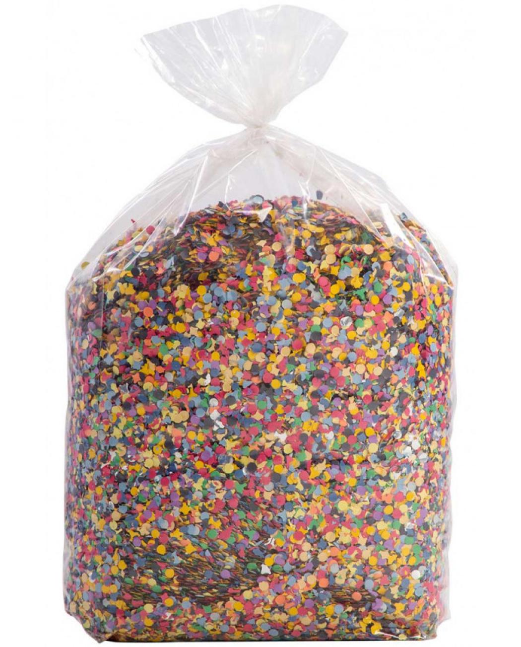 Sac Confettis luxe 10kg multicolores biodégradables
