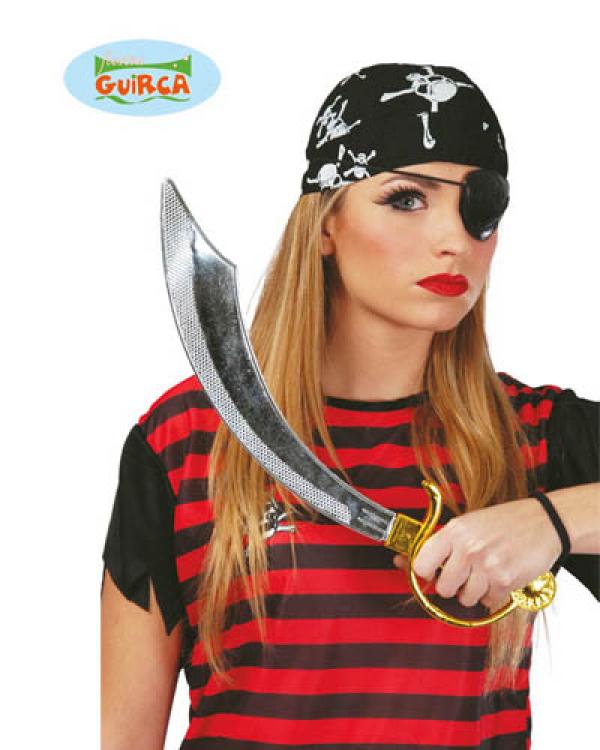 Sabre pirate lame argent