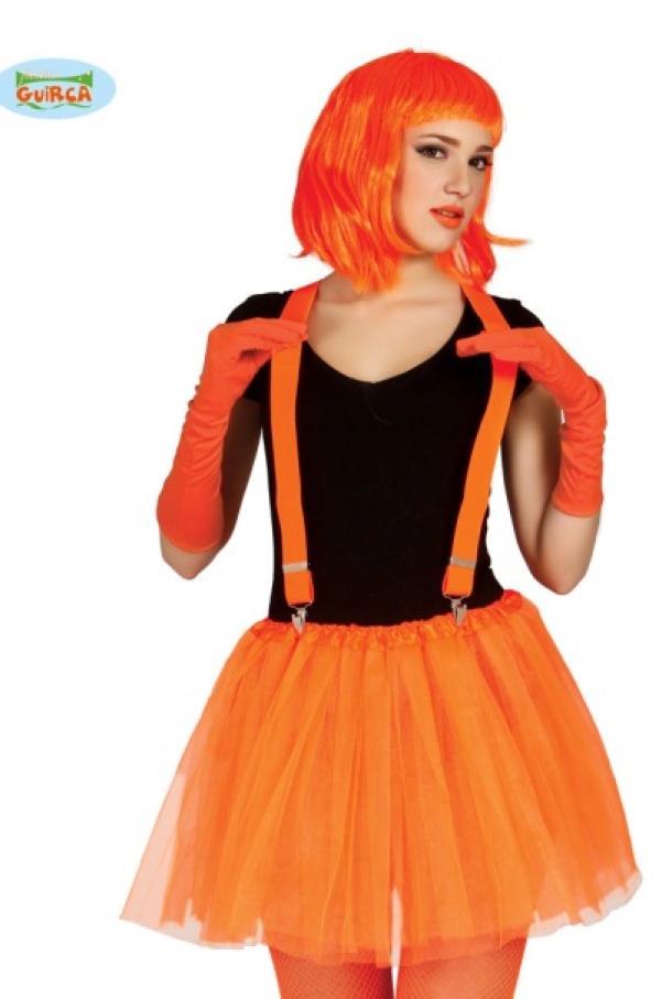 Tutu orange 3 couches