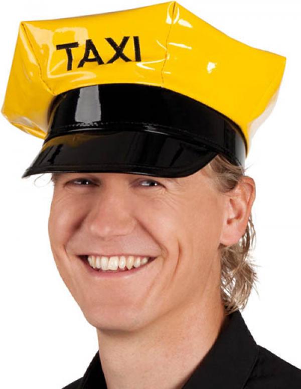 Casquette de taxi jaune