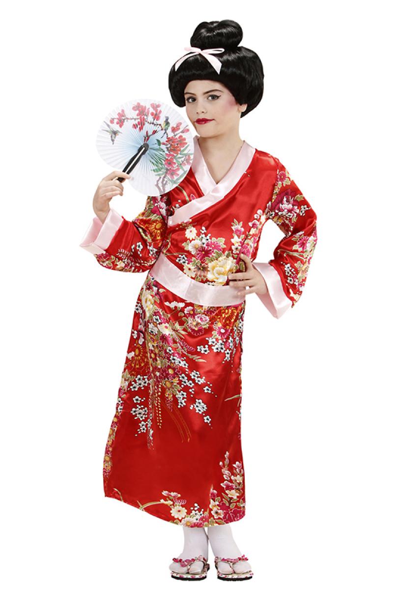 Japonaise rouge 8/10 ans