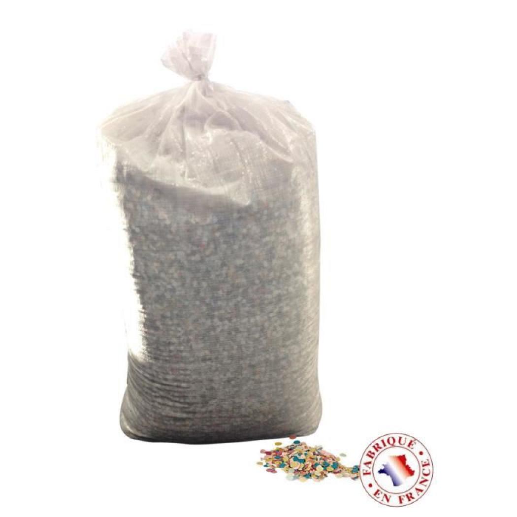 Palette 50 sacs confettis 10kg multicolores luxe biodégradables carnaval corso
