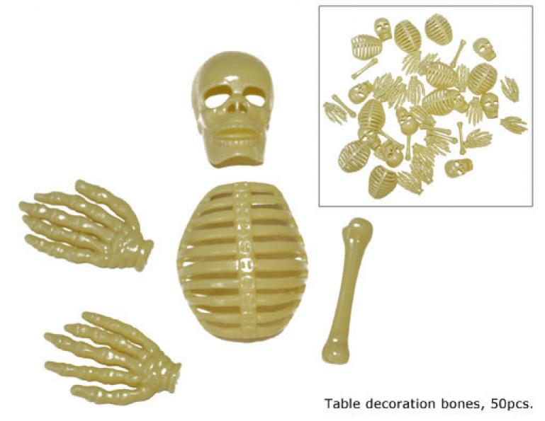 Déco de table squelette