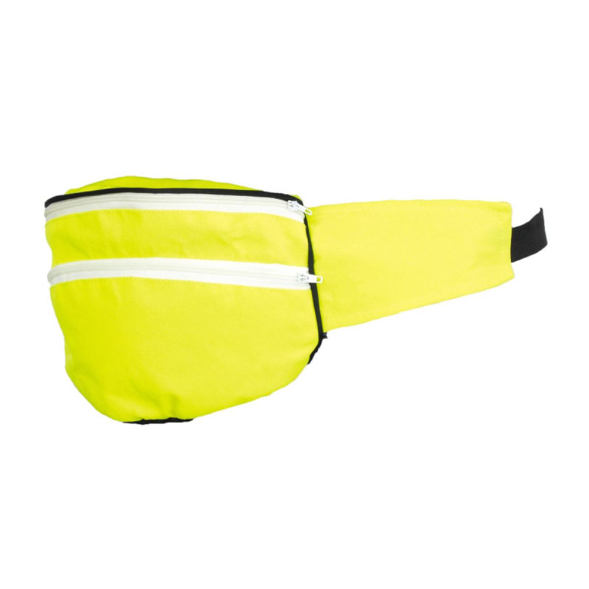 Sac banane années 80 jaune fluo