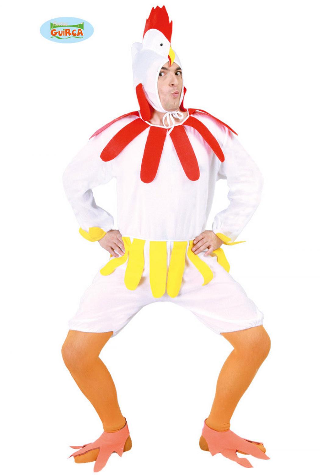 Coq blanc taille M/L