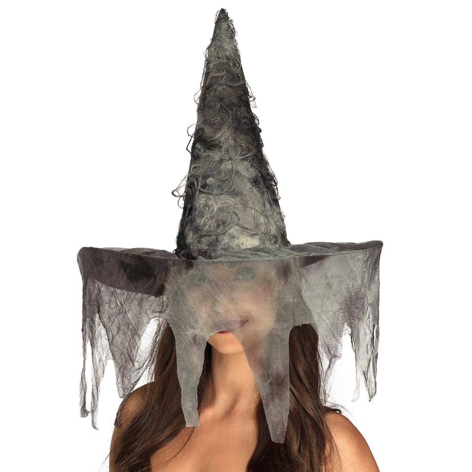 Chapeau Sorcière Zombina gris