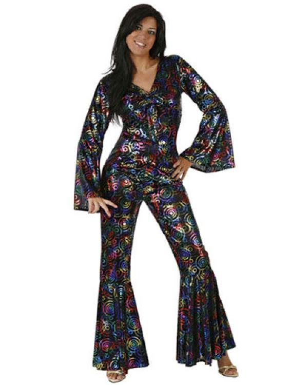 Combinaison disco laser femme Taille M/L