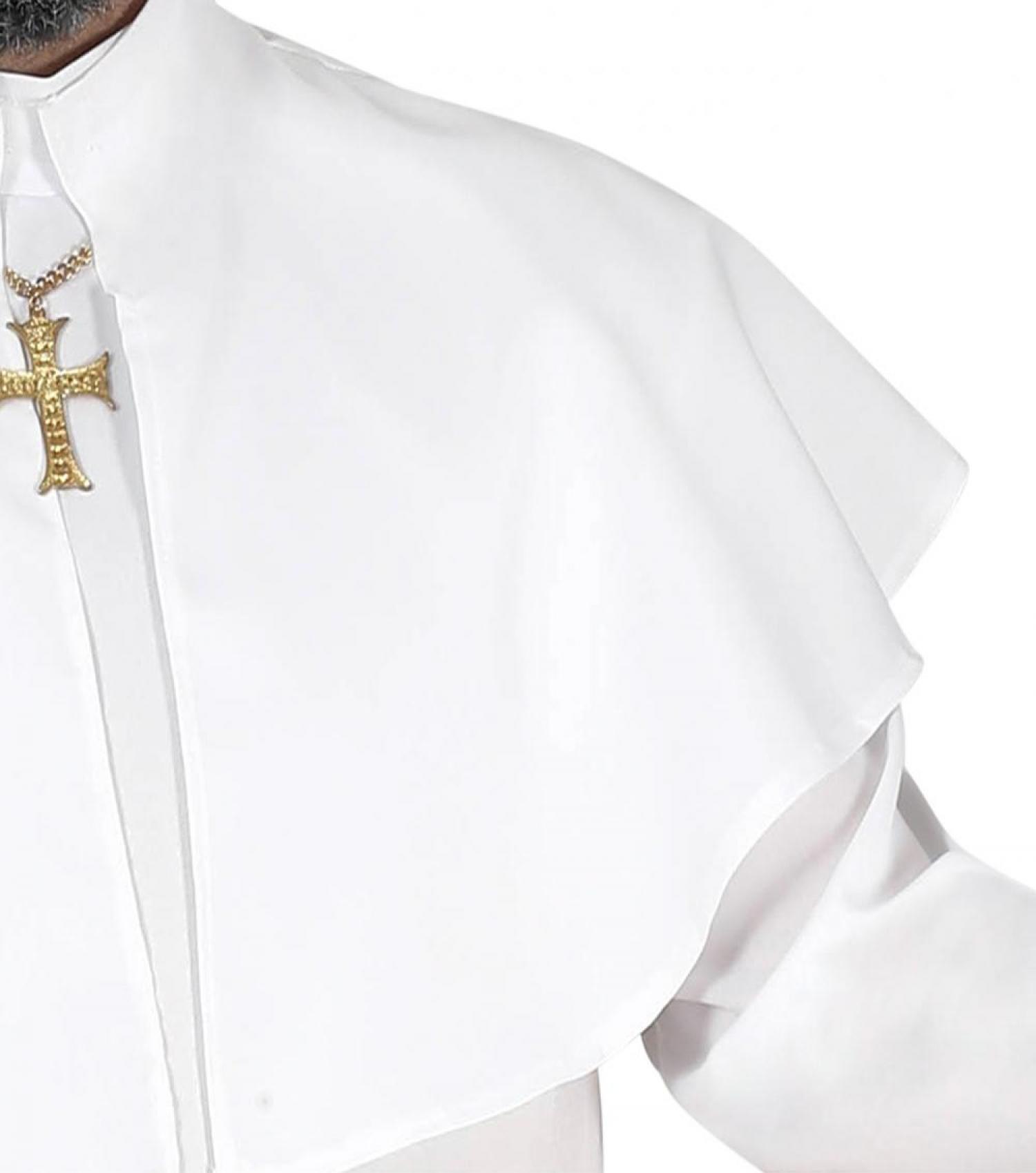 Pape Catholique blanc taille XL