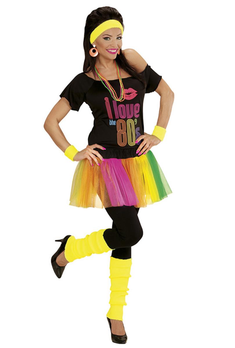 Chaussettes de danse jambières fluo jaune