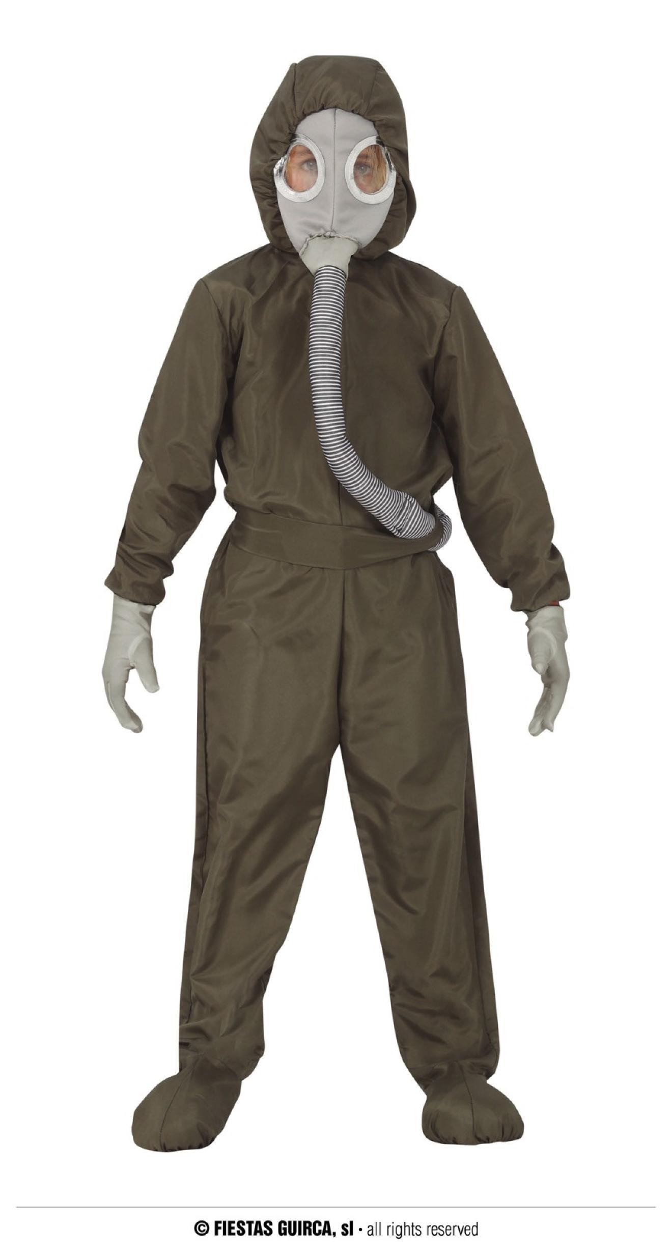 Combi de survivant chimique taille 7/9 ans