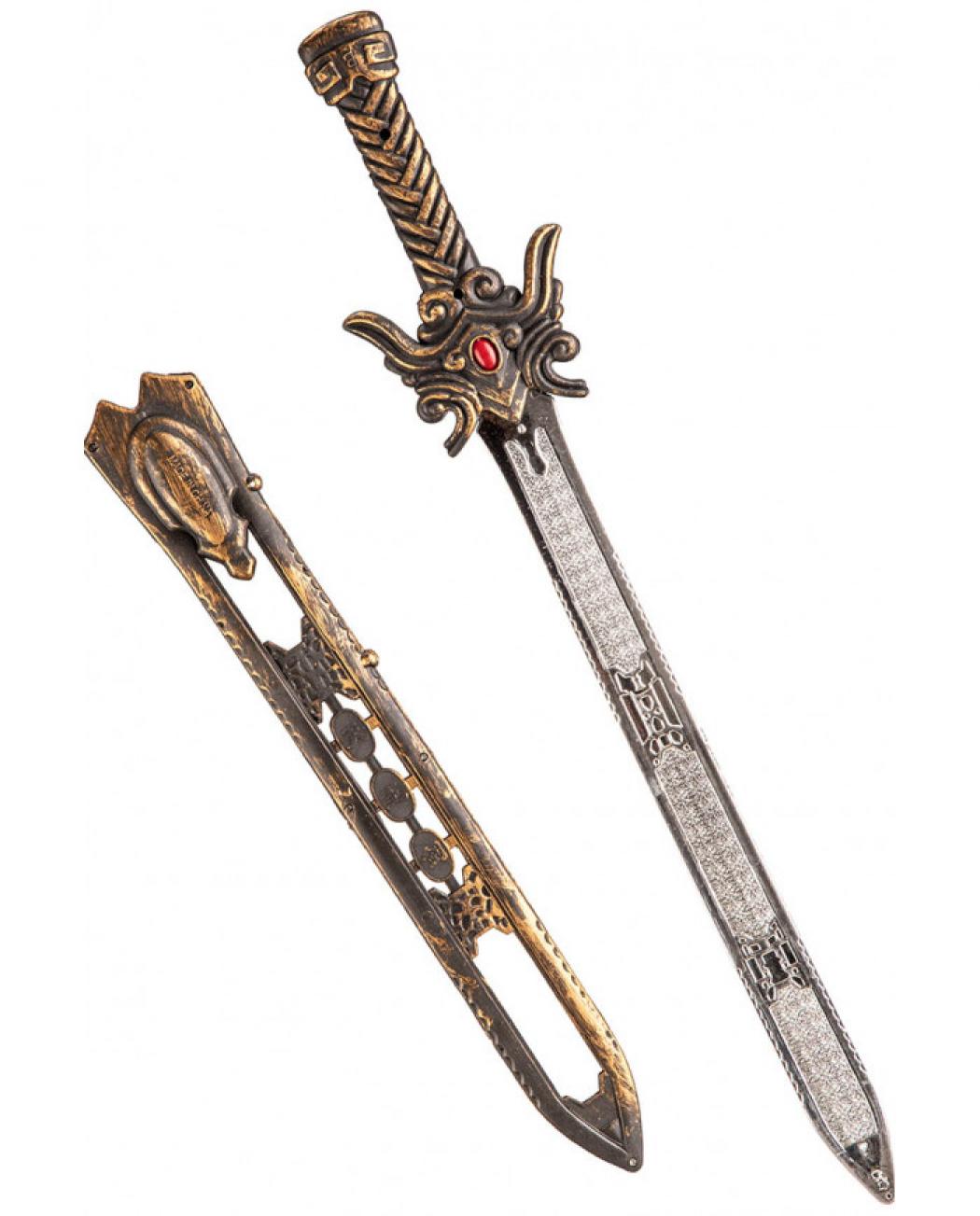 Glaive avec fourreau bronze