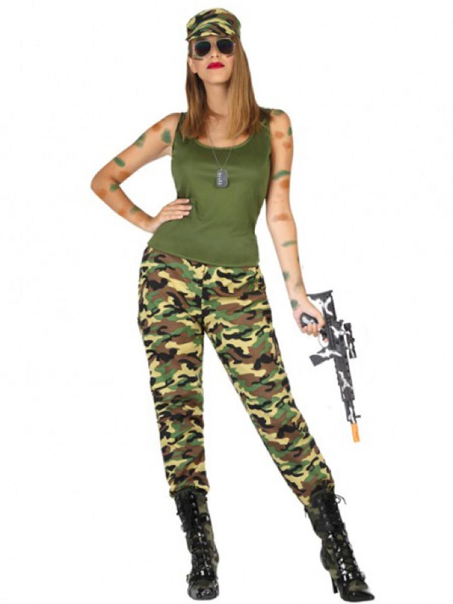 Tenue militaire soldat femme taille S