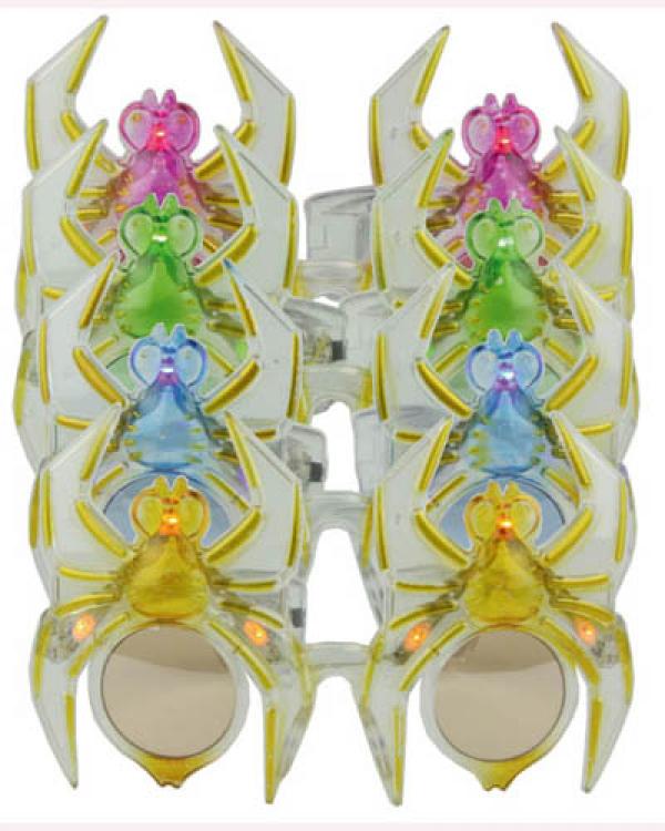 Lunettes araignée lumineuses (N09)