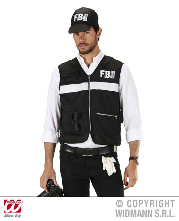 Gilet enqueteur criminel FBI taille XL