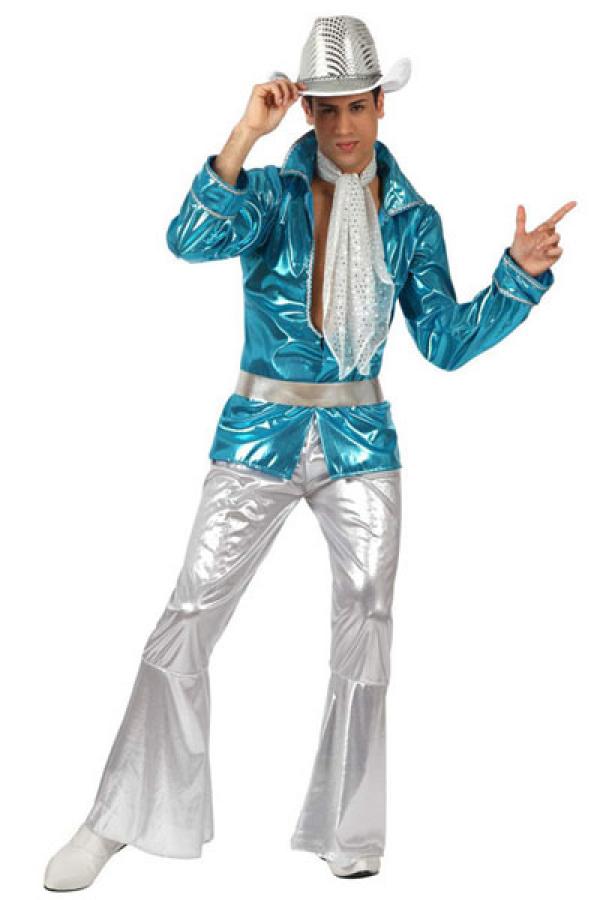 Disco homme bleu taille M/L