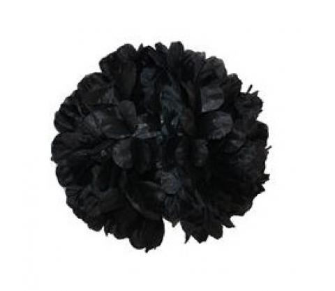 Grosse fleur espagnole noire pour cheveux