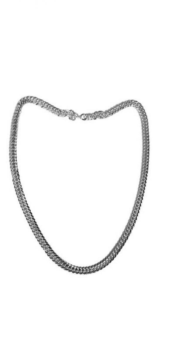 Collier grosse chaine argent