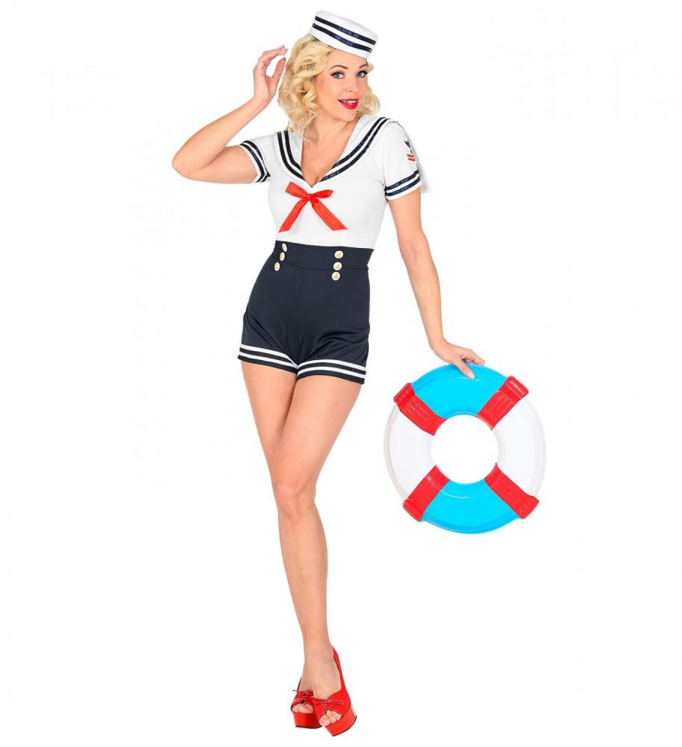 Combi short femme marin sexy taille M