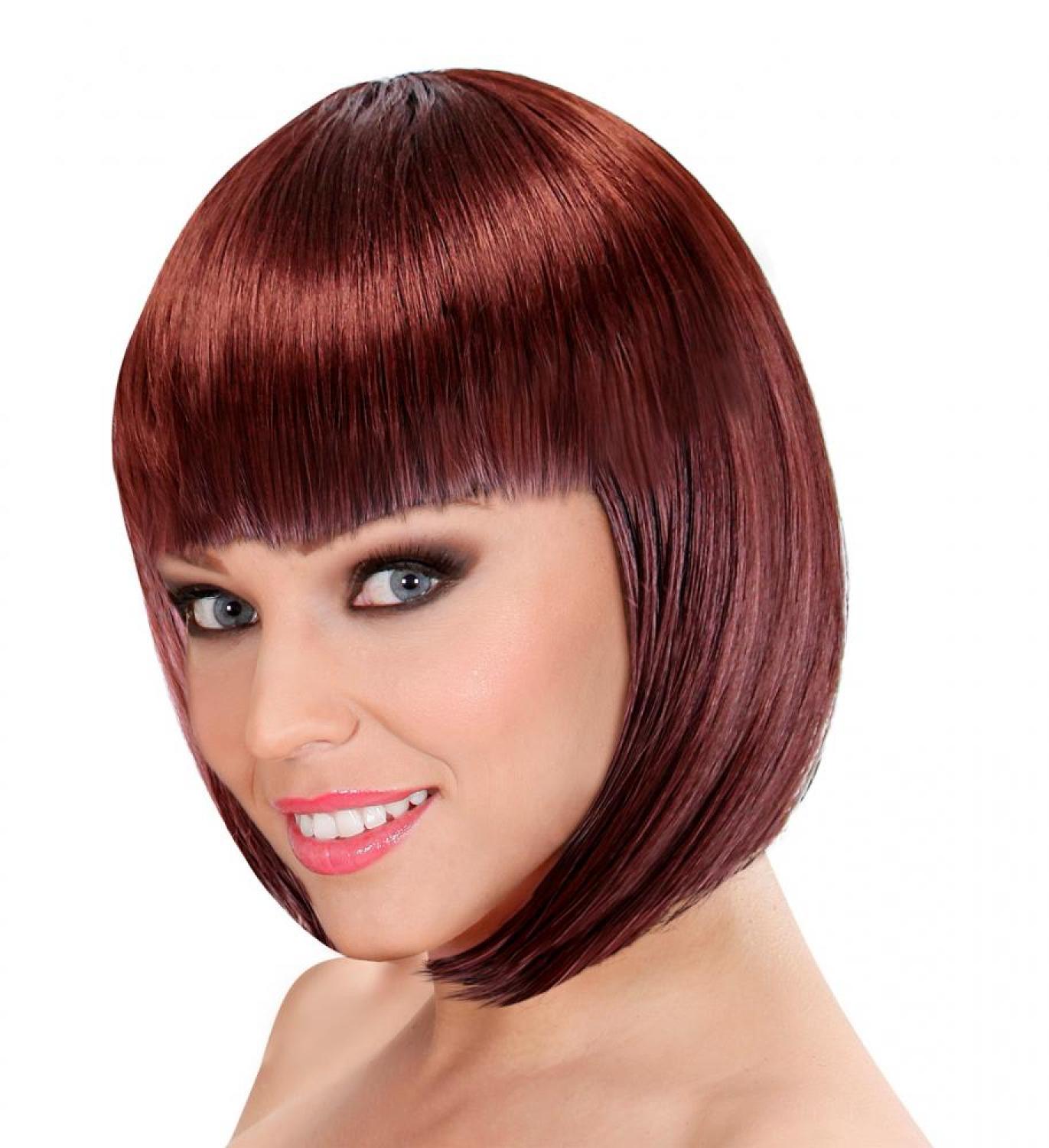 Perruque Cabaret brune qualité pro