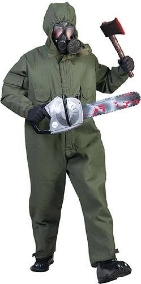 Ensemble de survivant chimique taille M