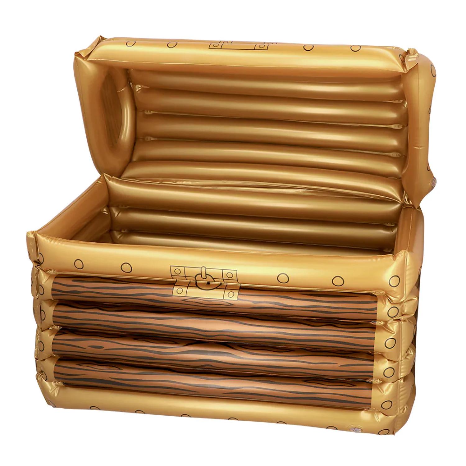 Coffre de pirate gonflable