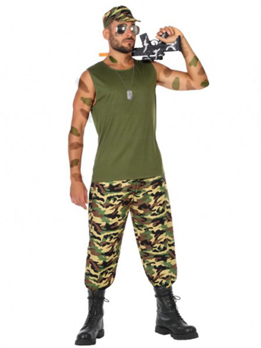 Tenue militaire soldat homme taille S