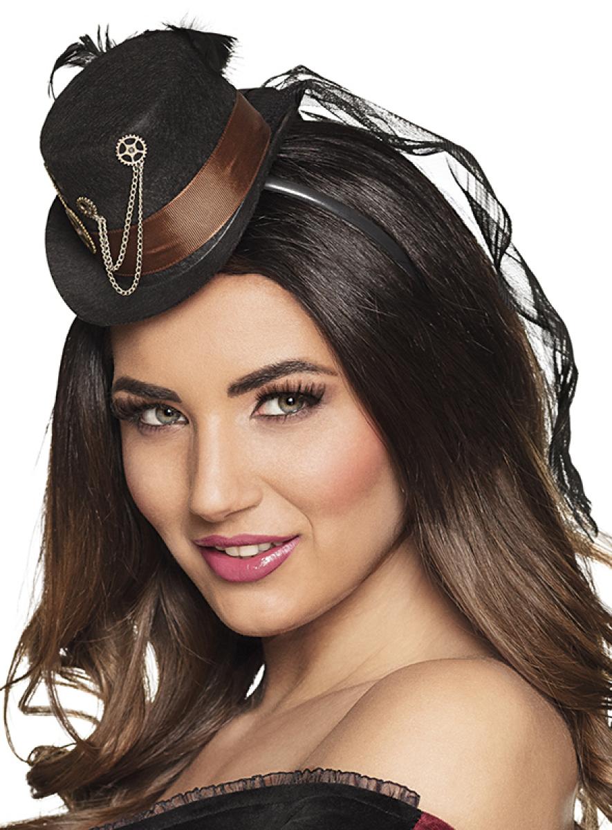 Serre tête chapeau Steampunk