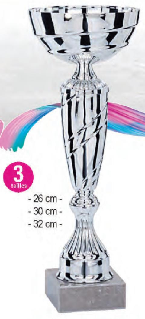 Lot de 30 coupes hauteur moyenne 30,2cm livré